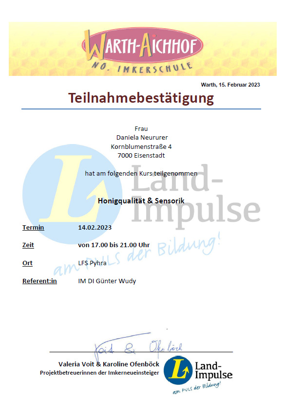 honigsensorik
